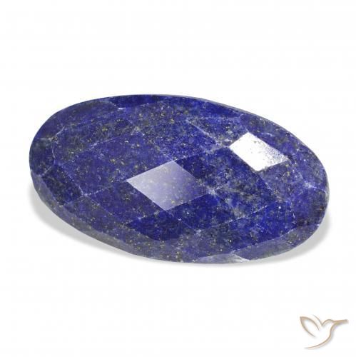 Lapislazzulo Blu scuro naturale da 35.60 ct, Ovale, Opaco