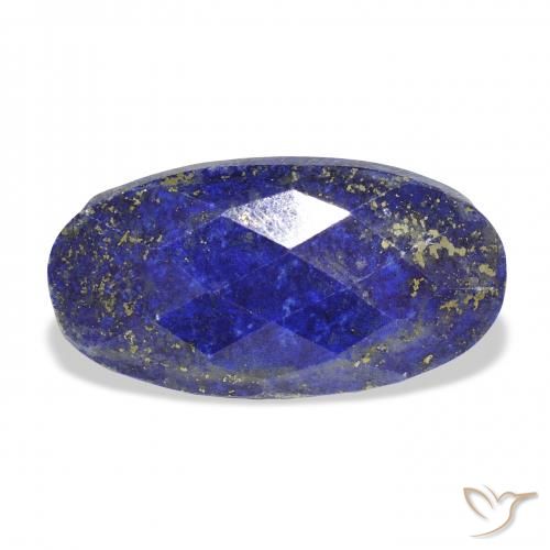 26.18ct Naturale Blu navy Lapislazzulo, Ovale, Opaco