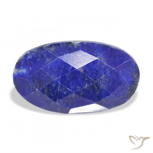 18.84ct Naturale Blu navy Lapislazzulo, Ovale, Opaco