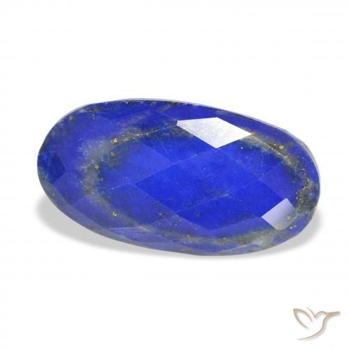 Lapislazzulo Blu profondo azzurro naturale da 15.03 ct, Ovale, Opaco