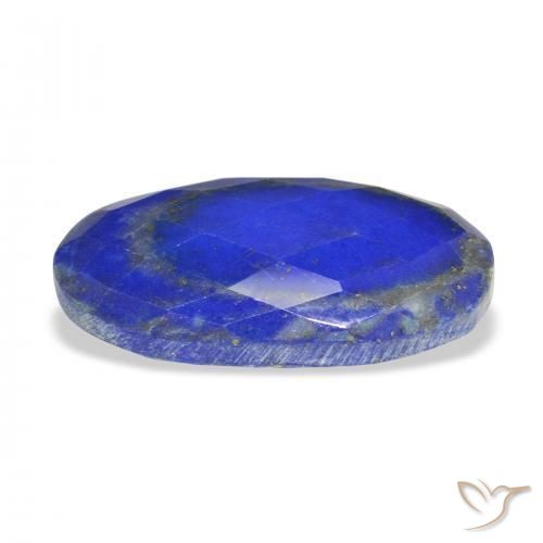 Lapislazzulo Blu profondo azzurro naturale da 15.03 ct, Ovale, Opaco