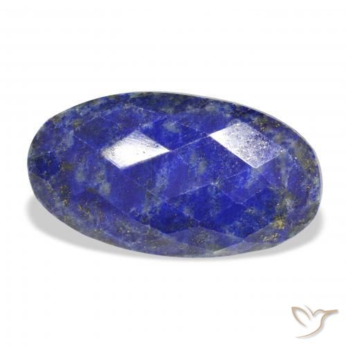 Lapislazzulo Blu scuro naturale da 22.85 ct, Ovale, Opaco