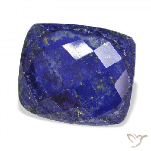 Lapislazzulo Blu Egiziano Profondo naturale da 32.55 ct, Cuscino, Opaco