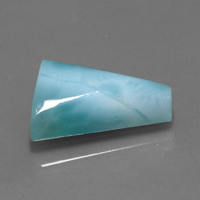 Larimar Blu naturale da 10.35 ct, Forma fantasia, Opaco