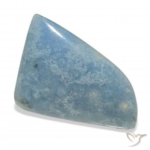 Lazulite Celeste naturale da 20.95 ct, Taglio a fantasia, Opaco