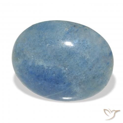 Lazulite Celeste naturale da 24.67 ct, Ovale, Opaco