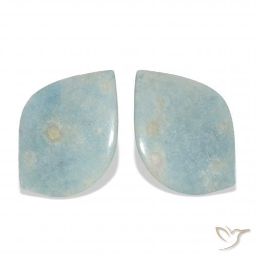 53.69ctw Naturale Bambina blu Lazulite, Taglio a fantasia, Opaco