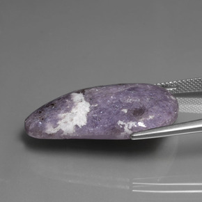 Lepidolite Viola naturale da 25.91 ct, Forma fantasia, Opaco