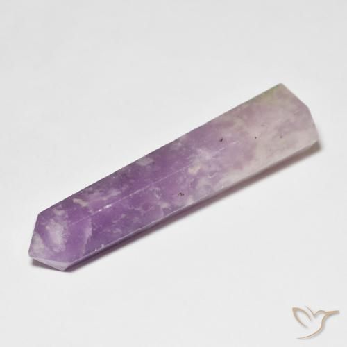 22.54ct Naturale Magenta intenso Lepidolite, Taglio a fantasia, Opaco