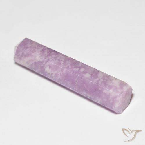 Lepidolite Viola chiaro naturale da 26.69 ct, Taglio a fantasia, Opaco