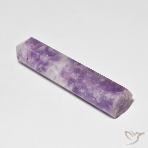 Lepidolite Viola Viola naturale da 27.54 ct, Taglio a fantasia, Opaco