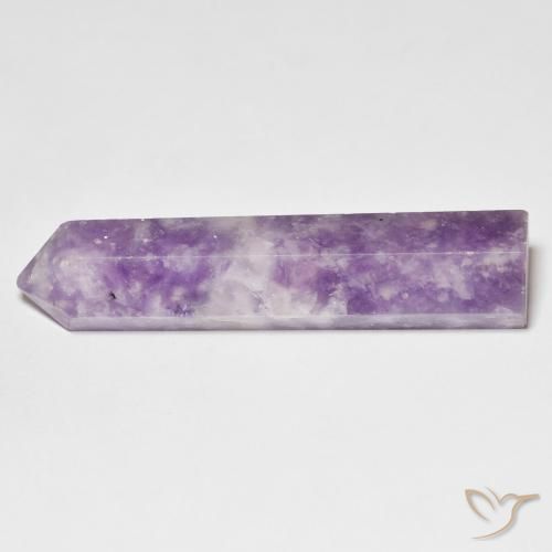 Lepidolite Viola Viola naturale da 27.54 ct, Taglio a fantasia, Opaco