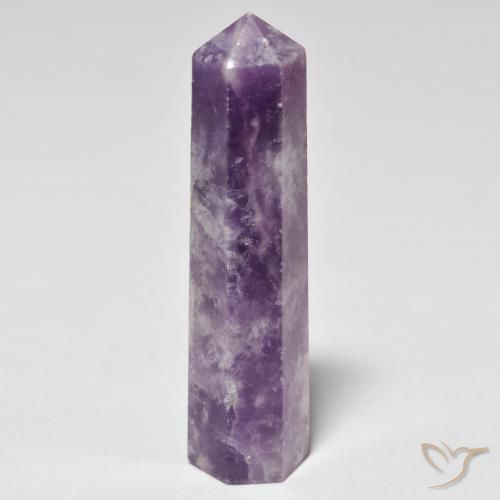 Lepidolite Violetto medio profondo naturale da 23.59 ct, Taglio a fantasia, Opaco
