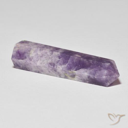 Lepidolite Violetto medio profondo naturale da 23.59 ct, Taglio a fantasia, Opaco