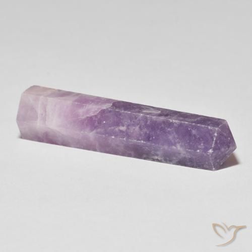 Lepidolite Viola uva chiaro naturale da 22.69 ct, Taglio a fantasia, Opaco