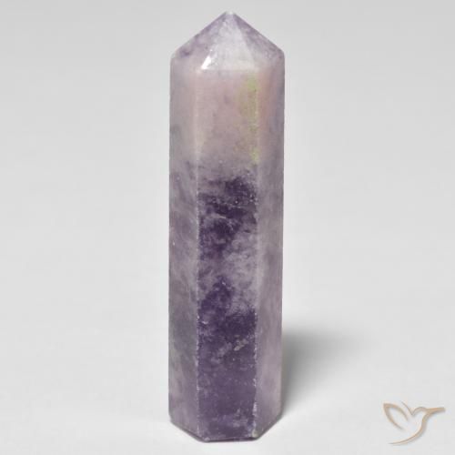 Lepidolite Violetto medio profondo naturale da 24.83 ct, Taglio a fantasia, Opaco
