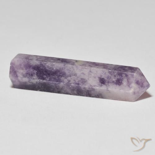 Lepidolite Violetto medio profondo naturale da 24.83 ct, Taglio a fantasia, Opaco
