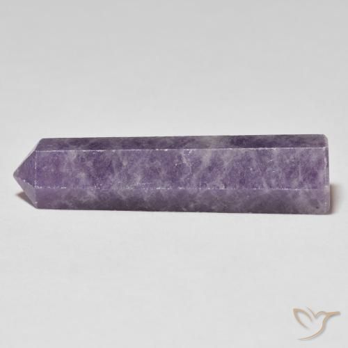 Lepidolite Violetto medio profondo naturale da 26.71 ct, Taglio a fantasia, Opaco