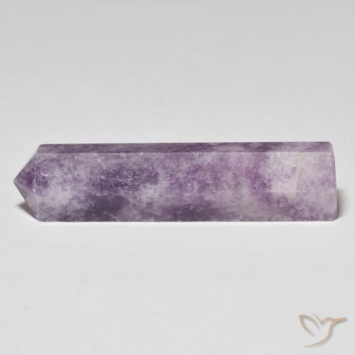 Lepidolite Violetto medio profondo naturale da 26.63 ct, Taglio a fantasia, Opaco