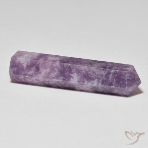 Lepidolite Violetto medio profondo naturale da 26.63 ct, Taglio a fantasia, Opaco