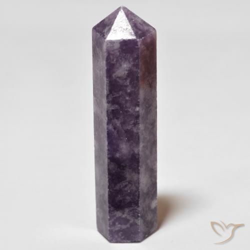 Lepidolite Viola scuro naturale da 33.05 ct, Taglio a fantasia, Opaco