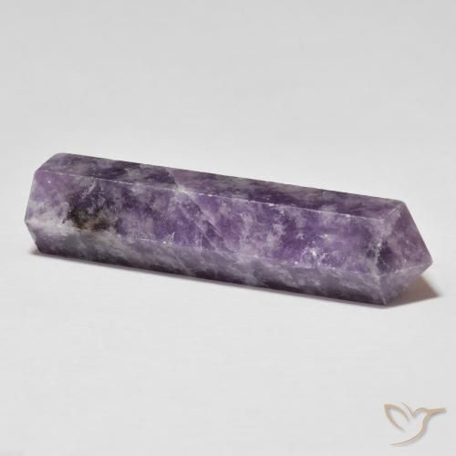 Lepidolite Viola scuro naturale da 33.05 ct, Taglio a fantasia, Opaco