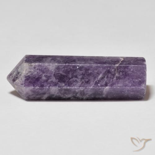 Lepidolite Viola Viola naturale da 32.08 ct, Taglio a fantasia, Opaco