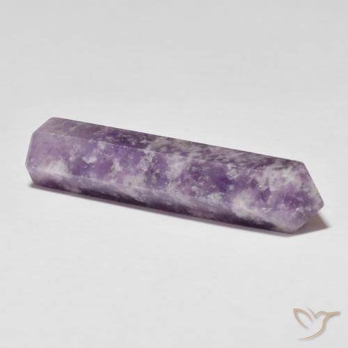 Lepidolite Viola Viola naturale da 24.50 ct, Taglio a fantasia, Opaco