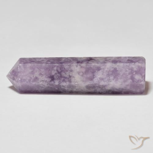 Lepidolite Violetto medio profondo naturale da 28.79 ct, Taglio a fantasia, Opaco