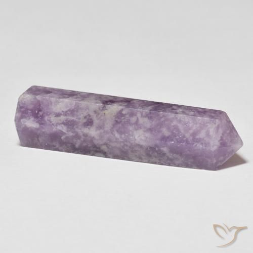 Lepidolite Violetto medio profondo naturale da 28.79 ct, Taglio a fantasia, Opaco