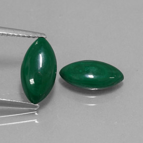 Malachite naturale verde da  ct, marchesa, opaco