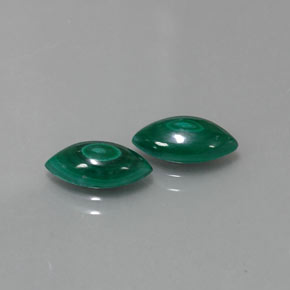 Malachite naturale verde da  ct, marchesa, opaco