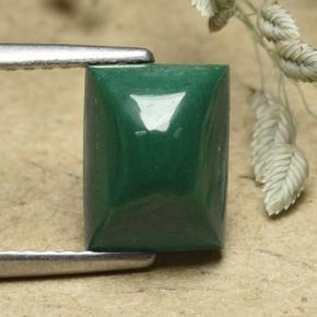 Malachite Verde multicolore naturale da 3.29 ct, Taglio a baguette, Opaco