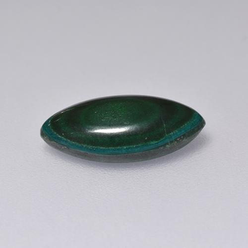 Malachite Verde naturale da 2.61 ct, Taglio marquise, Opaco