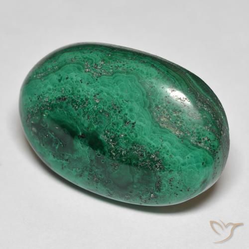 Malachite Verde naturale da 29.33 ct, Ovale, Opaco