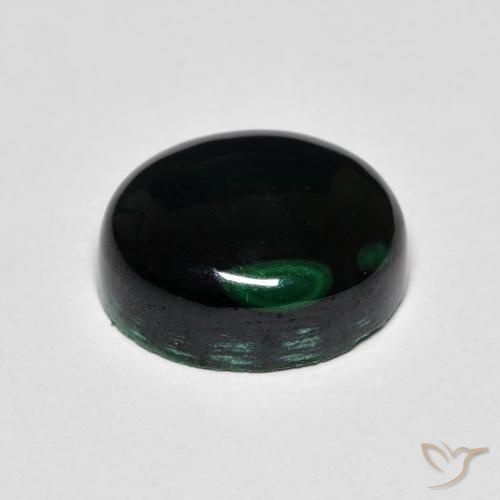 Malachite Verde naturale da 7.96 ct, Ovale, Opaco