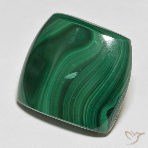 Malachite Verde scuro naturale da 59.08 ct, Taglio a fantasia, Opaco