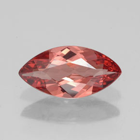 Granato malese Color rosa naturale da 2.23 ct, Taglio marquise, VVS