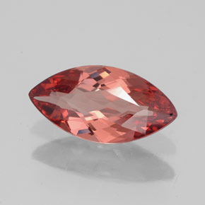 Granato malese Color rosa naturale da 2.23 ct, Taglio marquise, VVS