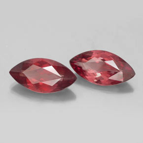 Granato malese naturale rosa da  ct, marchesa, VVS-VS
