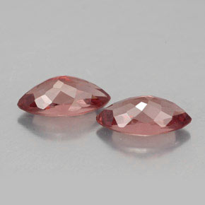 Granato malese naturale rosa da  ct, marchesa, VVS