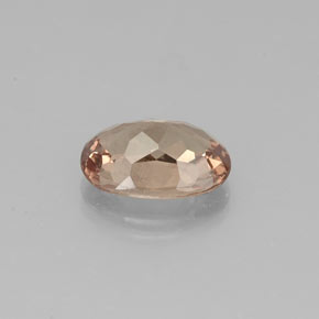 Granato malese naturale rosa da 0,98 ct, taglio ovale, VS