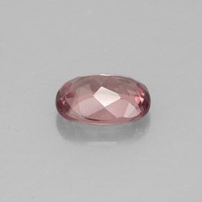 Granato malese naturale rosa da 1,01 ct, taglio a cuscino, VS