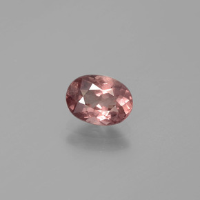 Granato malese Color rosa naturale da 1.09 ct, Taglio ovale, VS-SI