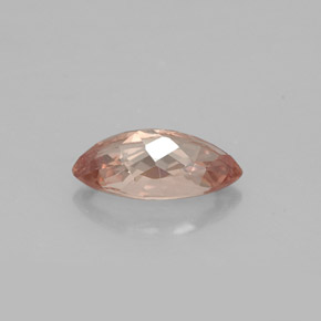 Granato malese Arancione naturale da 1.15 ct, Taglio marquise, VVS