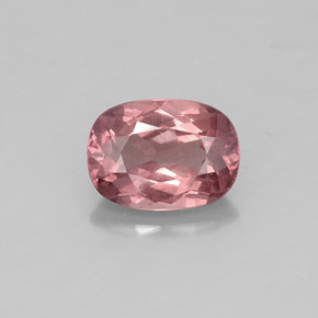 Granato malese Color rosa naturale da 1.10 ct, Taglio a cuscino, VS