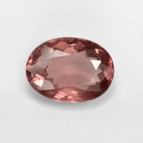 Granato malese naturale rosa da 1,14 ct, taglio ovale, VS