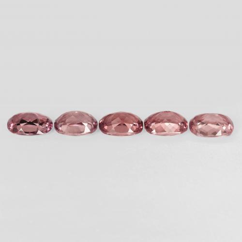 Gemme di Granato malese Rosa chiaro naturale da 5.43 ct, Cuscino, VVS-VS