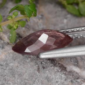 Granato malese naturale rosa da 1,27 ct, marchesa, VS