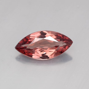 Granato malese naturale rosa da 1,74 ct, marchesa, VVS